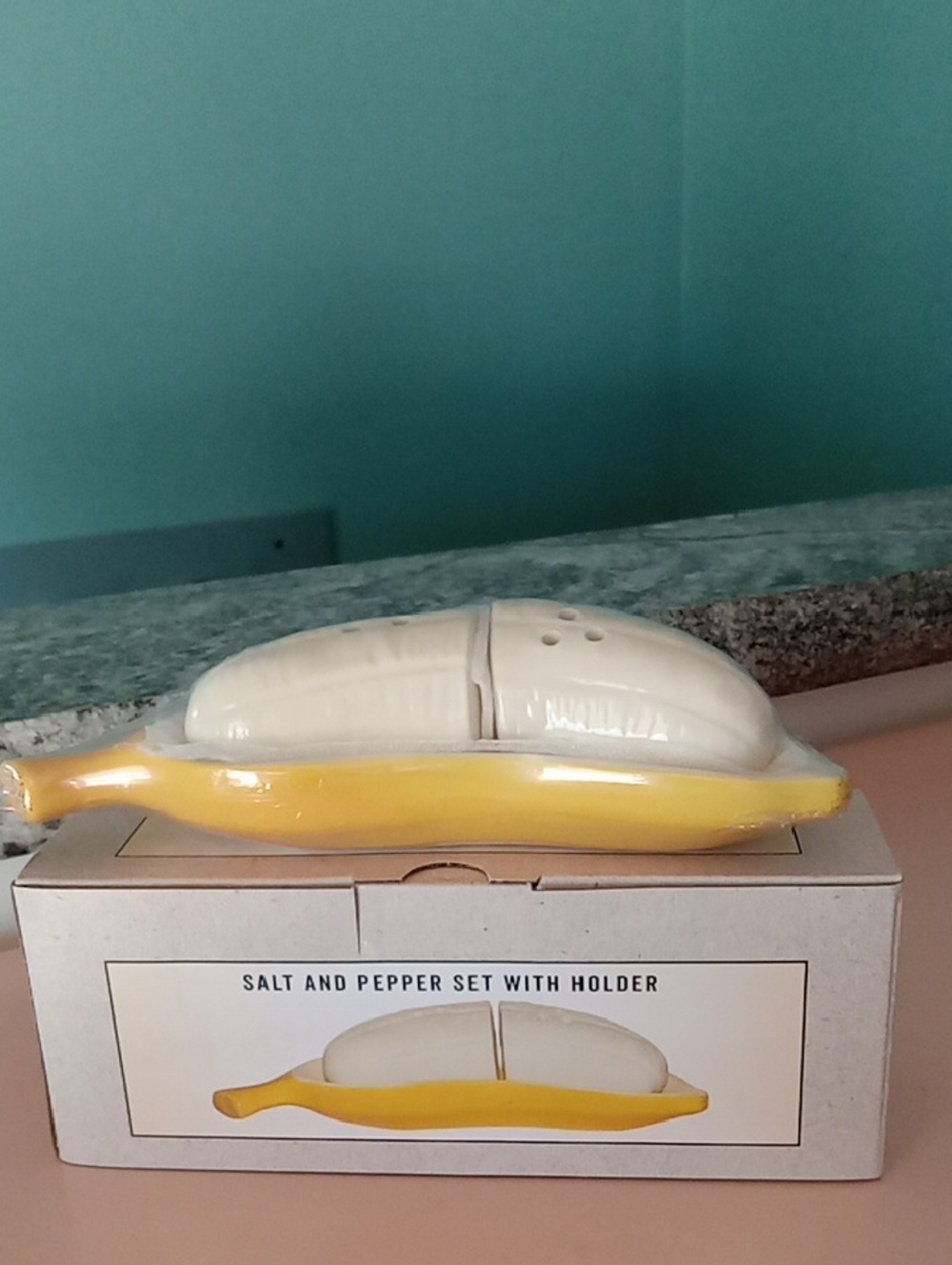 Banana Salt and Pepper Shaker Set